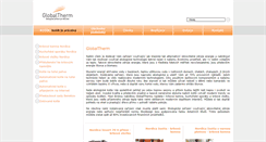 Desktop Screenshot of globaltherm.cz